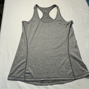 Icyzone Tank Top Size M Women's Grey Activewear RacerBack Athleisure